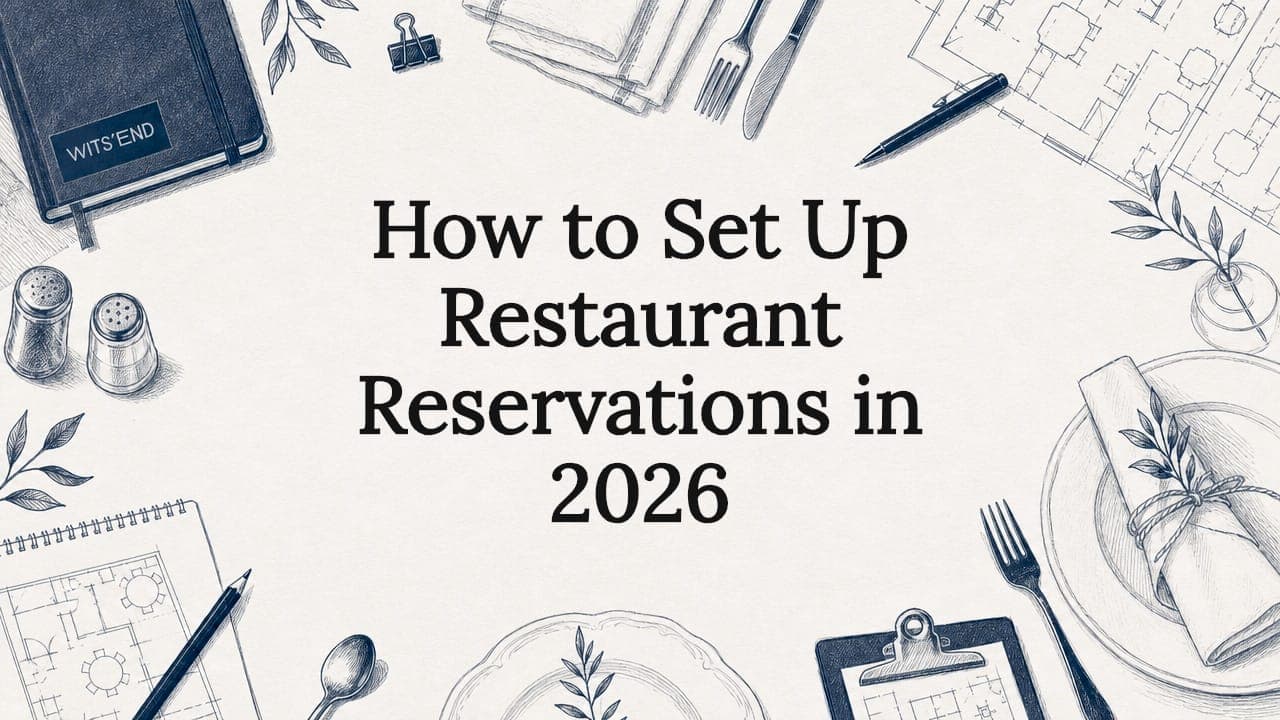 How to Set Up Restaurant Reservations in 2026