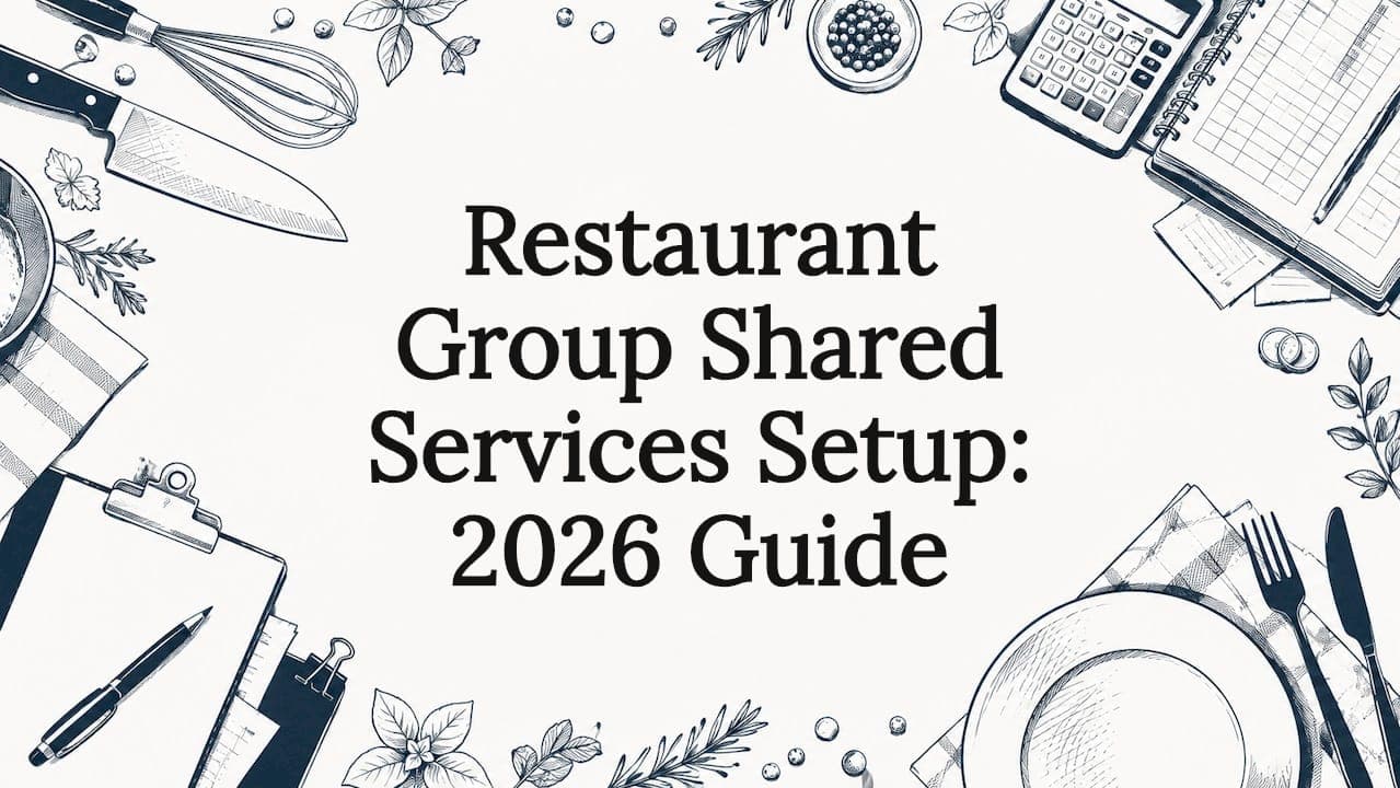 Restaurant Group Shared Services Setup: 2026 Guide