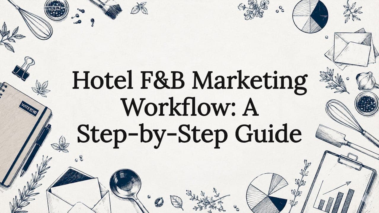 Hotel F&B Marketing Workflow: A Step-by-Step Guide