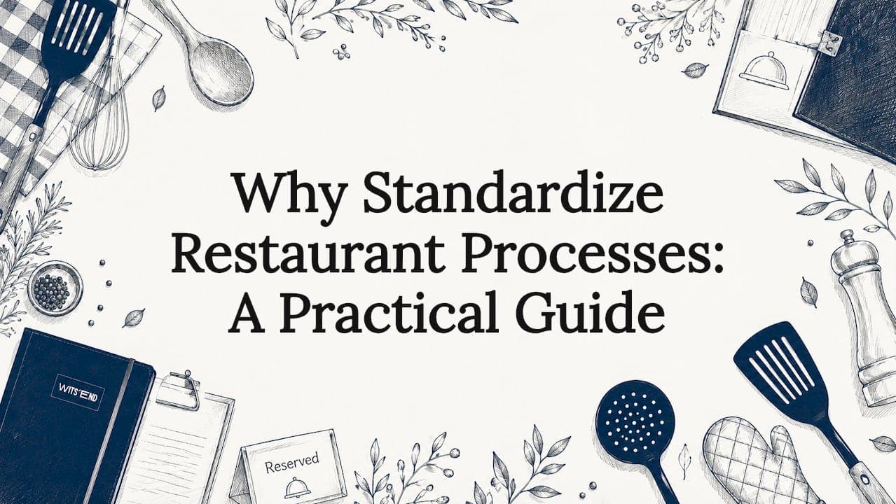 Why Standardize Restaurant Processes: A Practical Guide