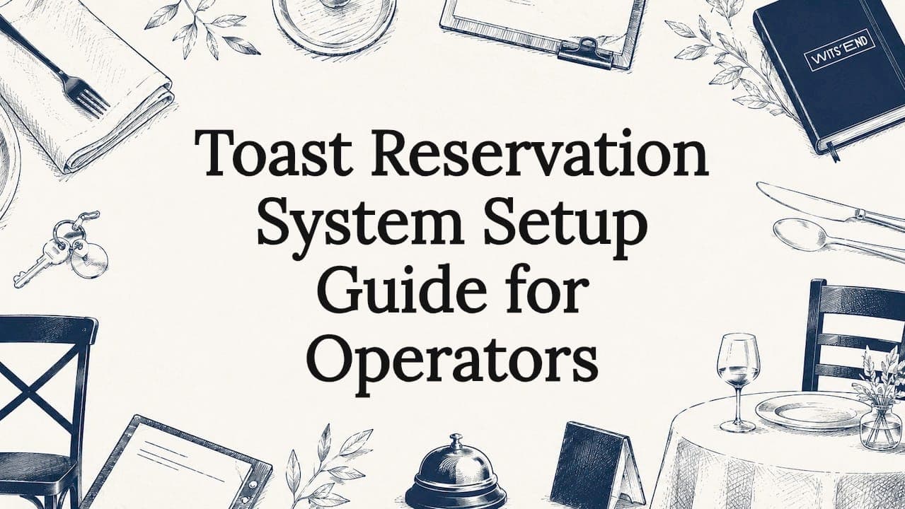 Toast Reservation System Setup Guide for Operators