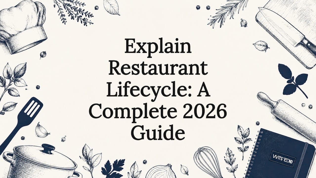 Explain Restaurant Lifecycle: A Complete 2026 Guide