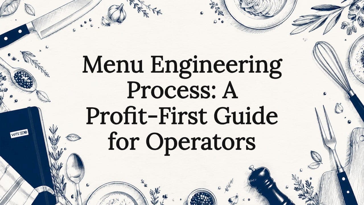 Menu Engineering Process: A Profit-First Guide for Operators