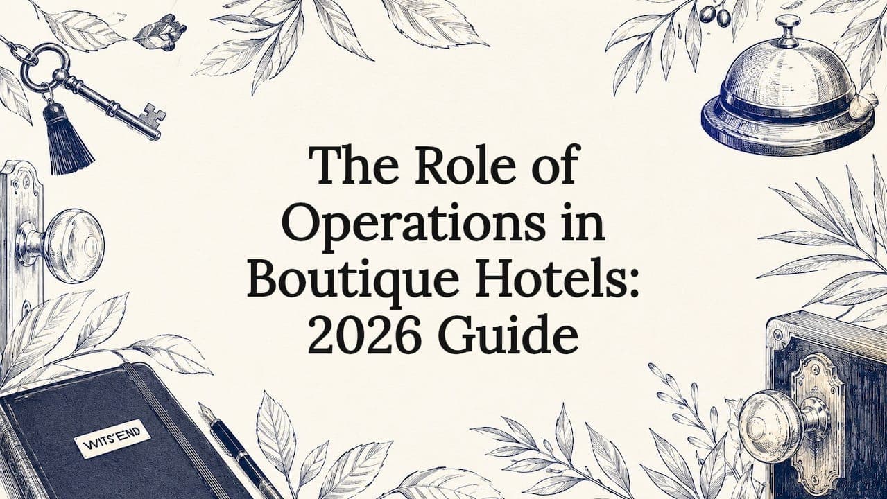 The Role of Operations in Boutique Hotels: 2026 Guide
