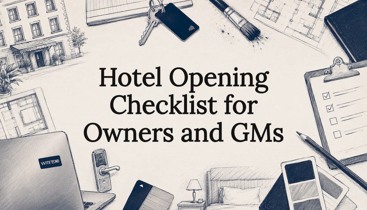 Hotel Opening Checklist for Owners and GMs