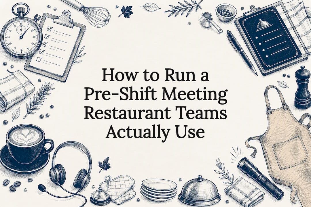 How to Run a Pre-Shift Meeting Restaurant Teams Actually Use