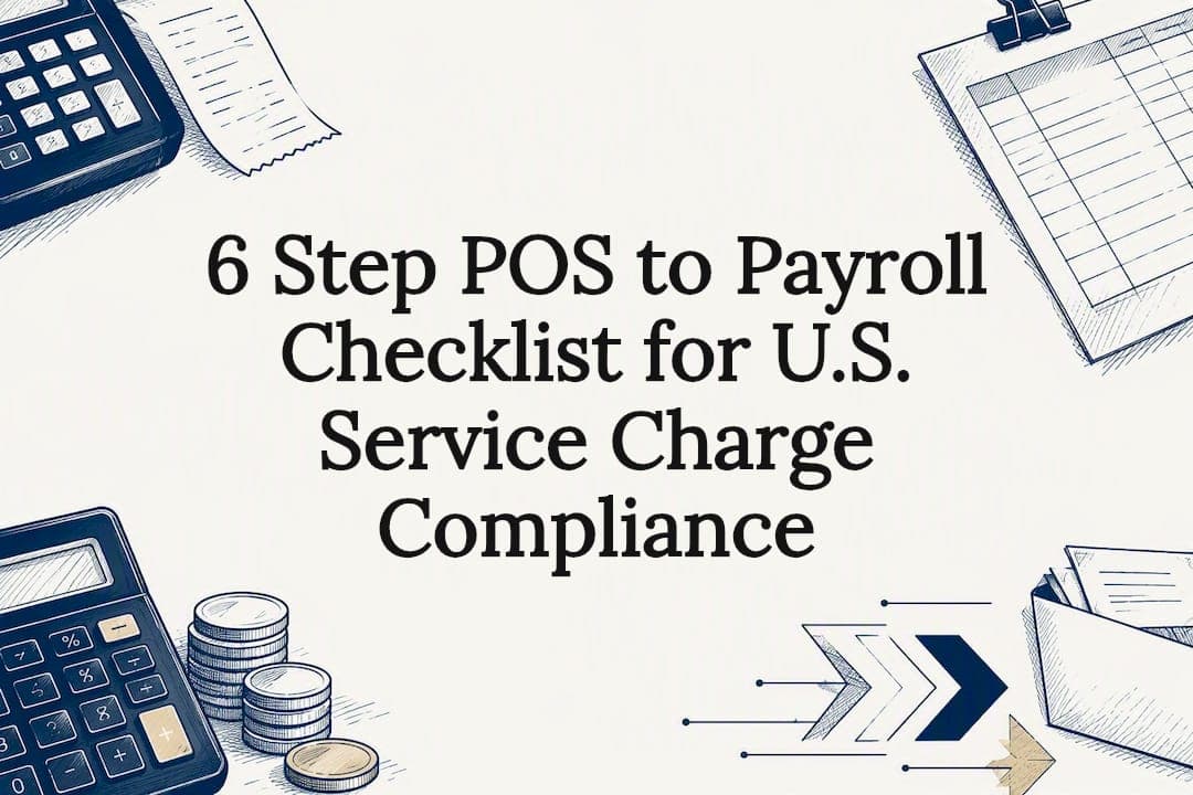 6 Step POS to Payroll Checklist for U.S. Service Charge Compliance
